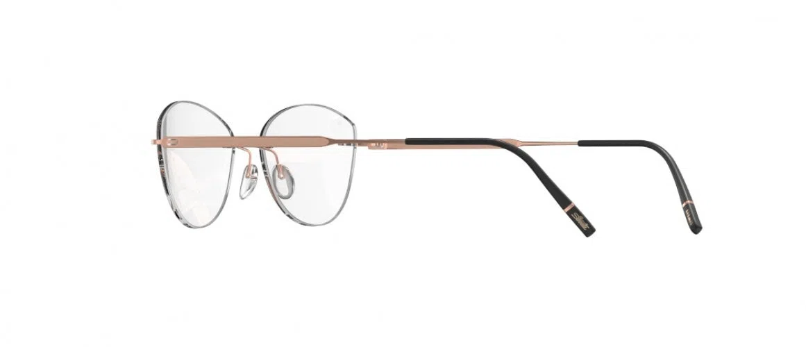 Silhouette The Timeless Visionary Demo Rimless 5603 Eyeglasses - view 54